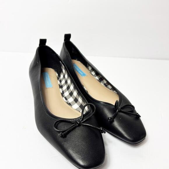 DRAPER JAMES BLACK WOMEN FLATS SIZE 10 WITH BOW NO BOX - Picture 4 of 5